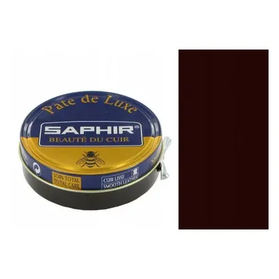 Pasta Woskowa do Obuwia - Saphir BDC Pate de Luxe 50ml Bordowy 08