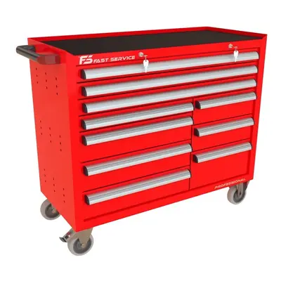 Wózek warsztatowy TRUCK z 10 szufladami PT-273-77