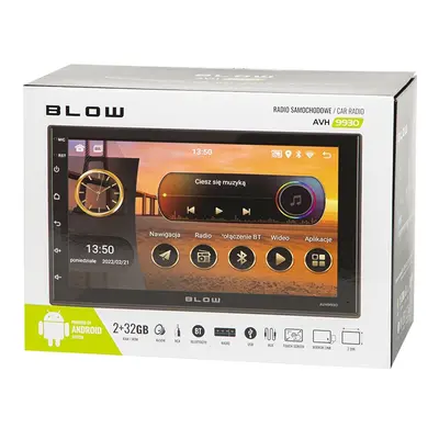 Radioodtwarzacz Blow AVH-9930 Android  (BT, USB + AUX)