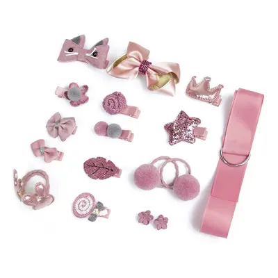 ZESTAW DLA DZIEWCZYNKI gumki SPINKI różowe PREZENT