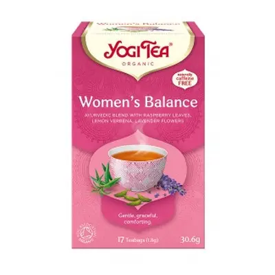 Herbata WOMEN’S BALANCE Dla Kobiety - Harmonia BIO 17 torebek Yogi Tea