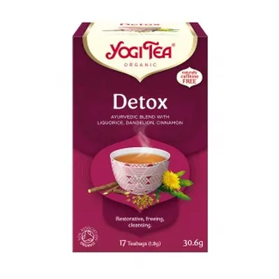 Herbata DETOX  BIO 17 torebek Yogi Tea