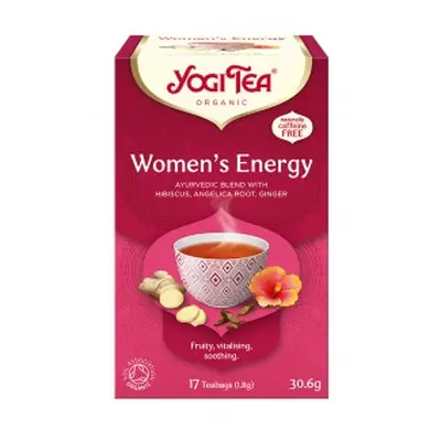 Herbata WOMEN'S ENERGY Dla kobiety - Energia BIO 17 torebek Yogi Tea