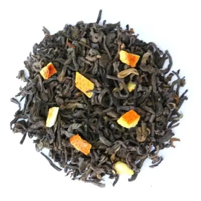 Najlepsza liściasta herbata czerwona puerh POMARAŃCZOWA Cup&You 150g DUŻA