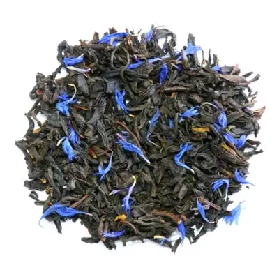 Najlepsza liściasta czarna herbata sypana EARL GREY IMPERIAL bławatek 120g