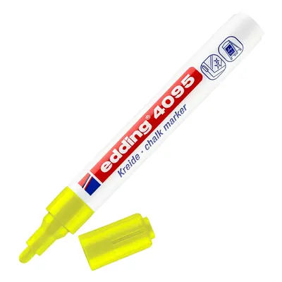 MARKER KREDOWY E-4095 EDDING, 2-3MM, NEON ŻÓŁTY