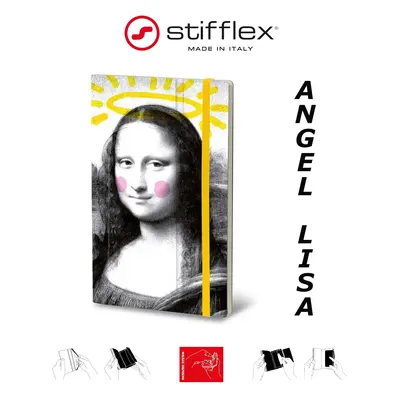 Notatnik Stifflex ART Angel Lisa, rozmiar M: 13x21 cm, 192 strony