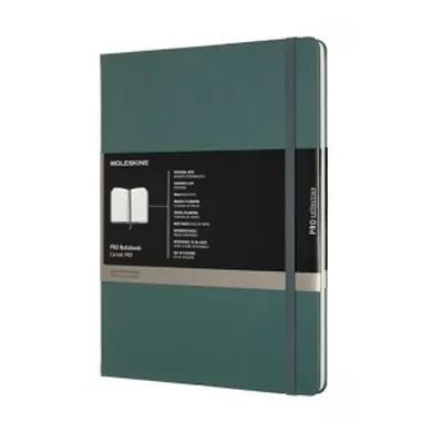 NOTES MOLESKINE PROFESSIONAL XL (19X25 CM), TWARDA OPRAWA, FOREST GREEN, 192 STRONY, ZIELONY