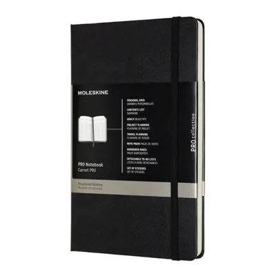 NOTES MOLESKINE PROFESSIONAL L (13X21 CM), TWARDA OPRAWA, 240 STRON, CZARNY