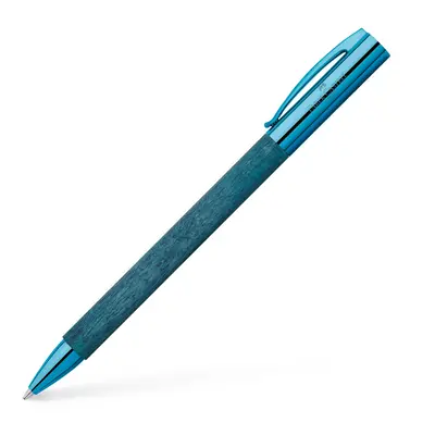 DŁUGOPIS AMBITION BLUE WOOD FABER-CASTELL