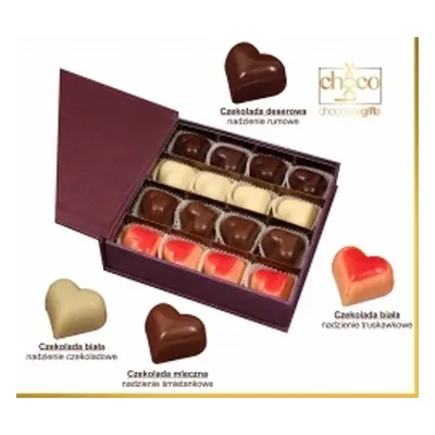 Czekoladki Serduszka z Czekolady