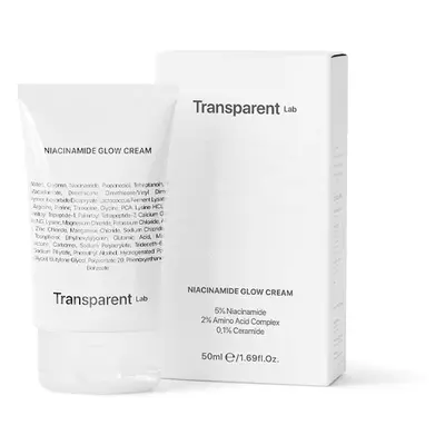 Transparent Lab - Niacynamide Glow Cream - Rozświetlający krem do twarzy, 50ml