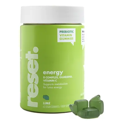 reset. - ENERGY Suplement Diety - B Complex, Guarana, Wit. C, 60 sztuk