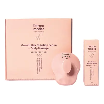 Dermomedica - Growth Hair Nutrition Serum 60 ml + Scalp Massager - ZESTAW