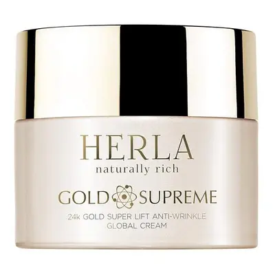 Herla - GOLD SUPREME - 24k Złoto Globalny Liftingujący Krem Przeciwzmarszczkowy, 50ml