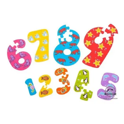CYFERKI puzzle do nauki liczenia