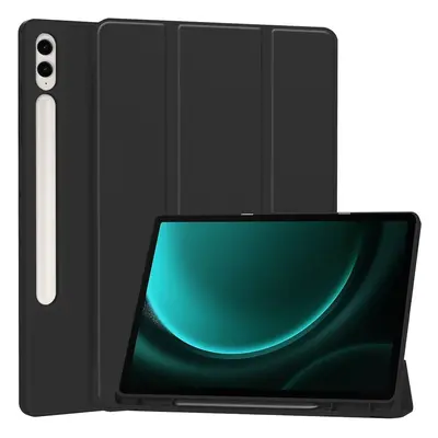 Etui Bizon Case Tab Lizard do Samsung Galaxy Tab S9 FE Plus, czarne