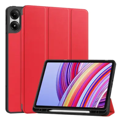 Etui z klapką Bizon Case Tab Lizard do Xiaomi Redmi Pad Pro 12.1, czerwone