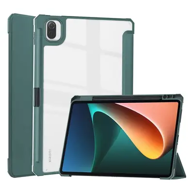 Etui Bizon Case Tab Clear Matt do Xiaomi Pad 5/5Pro 11.0, ciemnozielone