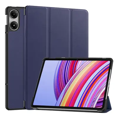 Etui z klapką Bizon Case Tab Croc do Xiaomi Redmi Pad Pro 12.1, granatowe