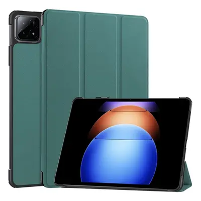 Etui Bizon Case Tab Croc do Xiaomi Pad 6S Pro, ciemnozielone