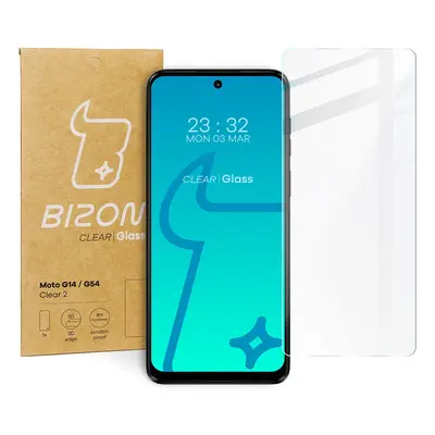 Szkło hartowane Bizon Glass Clear 2 do Motorola Moto G14 / G54 / G55