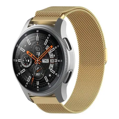 Pasek Bizon Strap Watch Chain 22 mm do Huawei Watch GT 4 46 mm, złoty