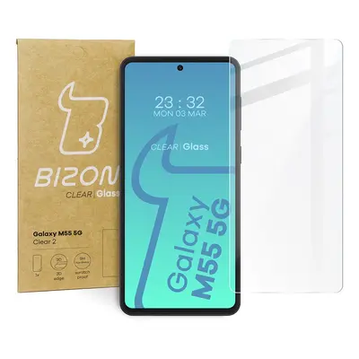 Szkło hartowane Bizon Glass Clear 2 do Galaxy M55 5G