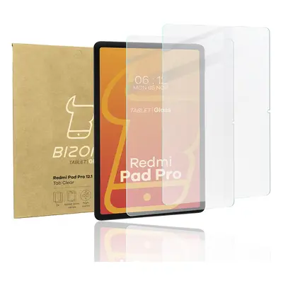 Szkło hartowane do tabletu Bizon Glass Tab Clear do Xiaomi Redmi Pad Pro 12.1, 2 sztuki