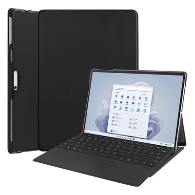 Etui Bizon Case Tab Croc do Microsoft Surface Pro 11 / 10 / 9, czarne