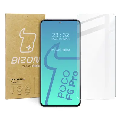 Szkło hartowane Bizon Glass Clear 2 do Xiaomi Poco F6 Pro