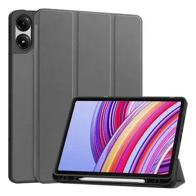 Etui z klapką Bizon Case Tab Lizard do Xiaomi Redmi Pad Pro 12.1, szare