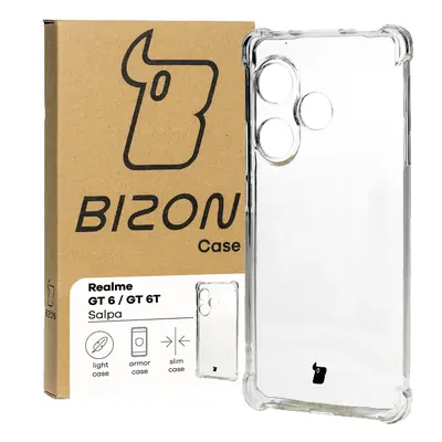 Elastyczne etui Bizon Case Salpa do Realme GT 6 / GT 6T / GT Neo 6 / GT Neo 6 SE, przezroczyste