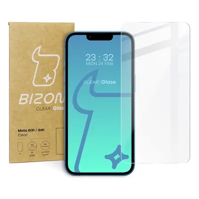 Szkło hartowane Bizon Glass Clear do Motorola Moto G31 / G41