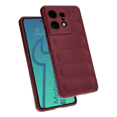 Pancerne etui Bizon Case Tur do Motorola Edge 50 Pro, ciemnofioletowe