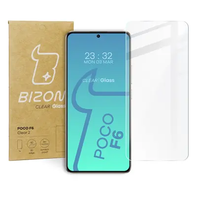 Szkło hartowane Bizon Glass Clear 2 do Xiaomi Poco F6