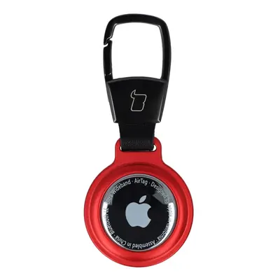 Etui Bizon Case Locator Magnetic do Apple AirTag, czerwone