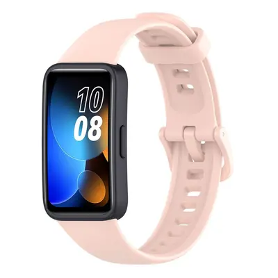 Pasek Bizon Strap Watch Silicone do Huawei Band 9 / Band 8, różowy