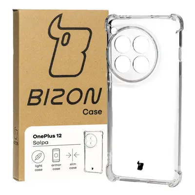 Elastyczne etui Bizon Case Salpa do OnePlus 12, przezroczyste