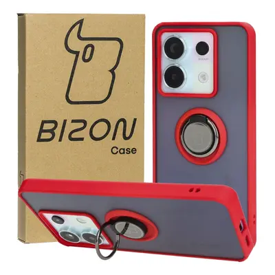 Etui z uchwytem na palec Bizon Case Hybrid Ring do Xiaomi Poco X6 / Xiaomi Redmi Note 13 Pro 5G,