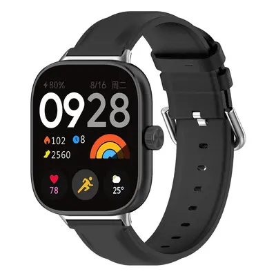 Pasek Bizon Strap Watch Casual do Redmi Watch 4 / Xiaomi Smart Band 9 Pro / 8 Pro, czarny