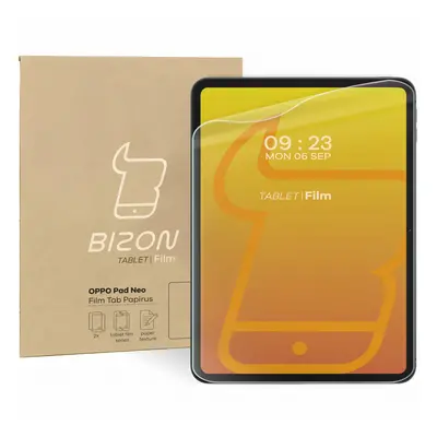 Folia imitująca papier Bizon Film Tab Papirus do OPPO Pad Neo, 2 sztuki