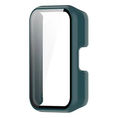 Etui Bizon Case+Glass Watch do Galaxy Fit 3, zielone