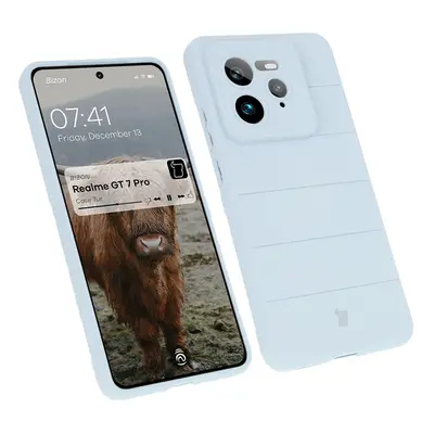 Pancerne etui Bizon Case Tur do Realme GT 7 Pro, jasnoniebieskie