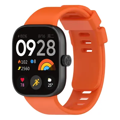 Pasek Bizon Strap Watch Silicone B do Redmi Watch 4 / Xiaomi Smart Band 9 Pro / 8 Pro, marchewko