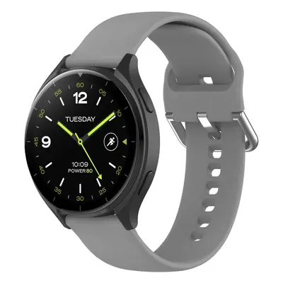 Pasek Bizon Strap Watch Silicone Pro do Xiaomi Watch 2, szary