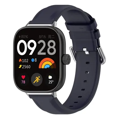 Pasek Bizon Strap Watch Casual do Redmi Watch 4 / Xiaomi Smart Band 9 Pro / 8 Pro, granatowy