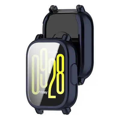 Etui z osłoną ekranu Bizon Case Watch Felipe do Xiaomi Redmi Watch 5 Active, niebieskie