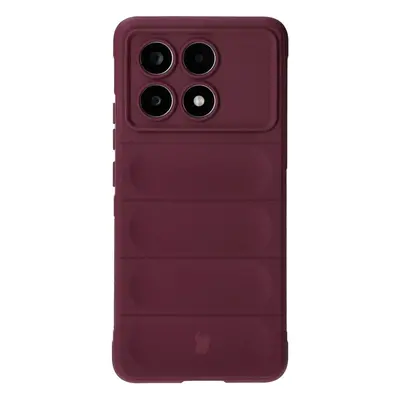 Pancerne etui Bizon Case Tur do Xiaomi Poco X6 Pro, ciemnofioletowe