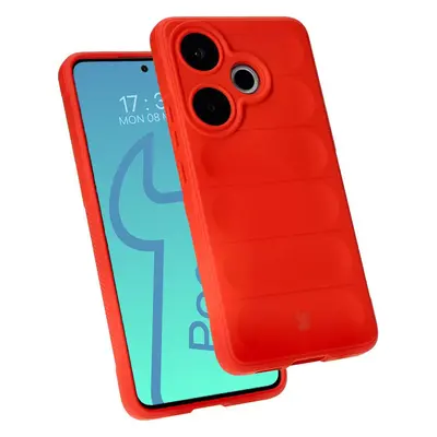 Pancerne etui Bizon Case Tur do Xiaomi Poco F6, czerwone